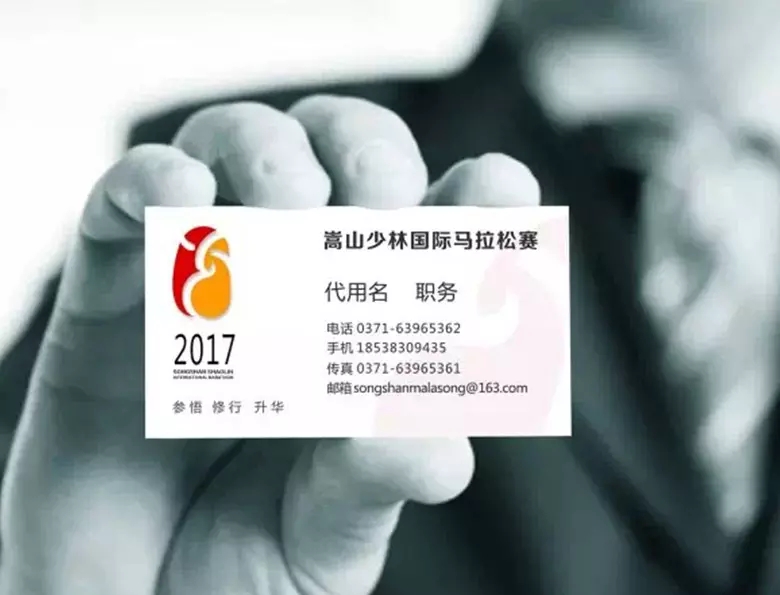 中国嵩山少林国际马拉松赛发布新LOGO