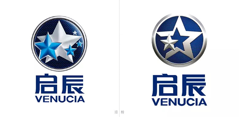 华企快讯：汽车品牌启辰（Venucia）发布全新品牌标识